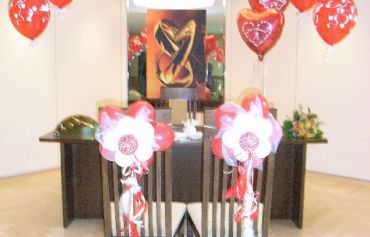 Exif_JPEG_PICTURE Ballondekoration für eine Hochzeit