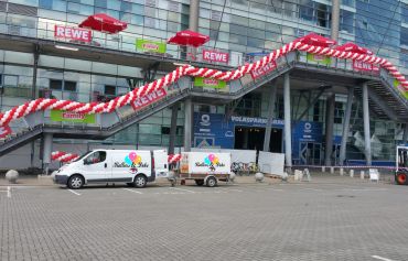 Volksparkstation und Hamburg